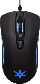 Мышь Оклик 704G TOKUGAWA черный оптическая 1600dpi USB 4but (1196423)