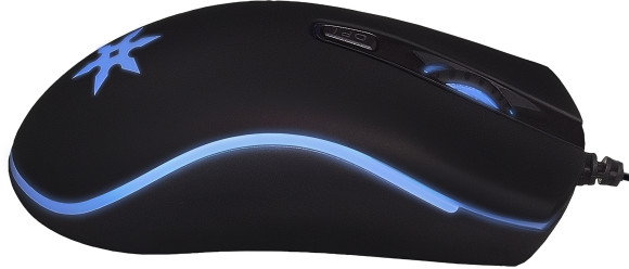 Мышь Оклик 704G TOKUGAWA черный оптическая 1600dpi USB 4but (1196423)