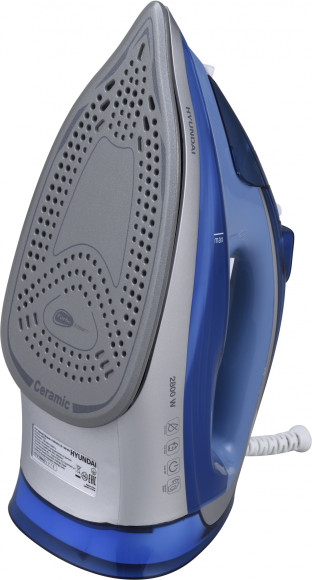 Утюг Hyundai H-SI01670 2800Вт синий/золотистый Утюг Hyundai H-SI01670 2800Вт синий/золотистый