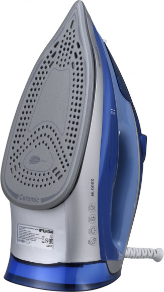 Утюг Hyundai H-SI01670 2800Вт синий/золотистый Утюг Hyundai H-SI01670 2800Вт синий/золотистый