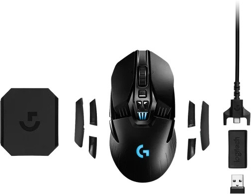 Мышь Logitech G903 LightSpeed Hero черный оптическая 25600dpi беспров. USB 9but (910-005676)