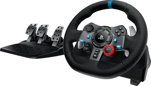 Руль Logitech G29 Driving Force Racing 14кноп. (с педалями) черный Руль Logitech G29 Driving Force Racing 14кноп. (с педалями) черный