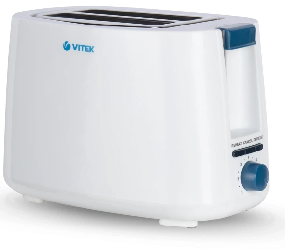 Тостер Vitek VT-1577 750Вт белый