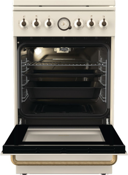 Плита Газовая Gorenje GGI5BCLI бежевый (металлическая крышка) реш.чугун