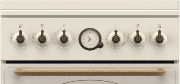 Плита Газовая Gorenje GGI5BCLI бежевый (металлическая крышка) реш.чугун