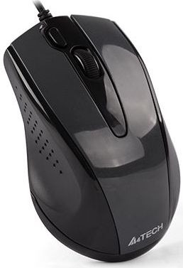 Мышь A4Tech V-Track Padless N-500FS черный оптическая 1200dpi silent USB 3but