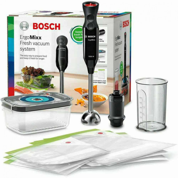 Блендер погружной Bosch ErgoMixx MS6CB61V1 1000Вт черный Блендер погружной Bosch ErgoMixx MS6CB61V1 1000Вт черный