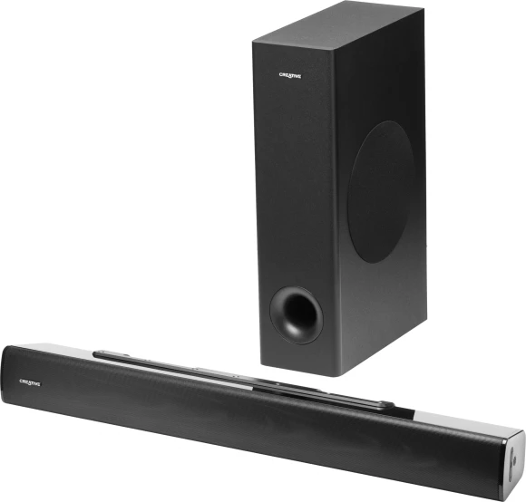 Колонки Creative Stage V2 2.1 черный 80Вт Колонки Creative Stage V2 2.1 черный 80Вт