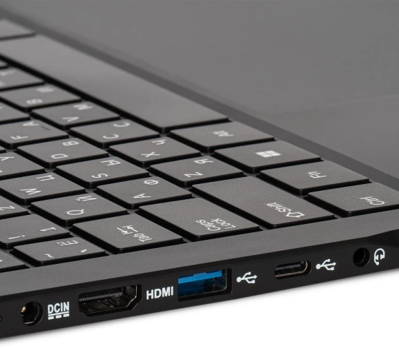 Ноутбук IRU Planio 15ING N-series N100 8Gb SSD512Gb Intel UHD Graphics 15.6" IPS FHD (1920x1080) Windows 11 Pro 64 black WiFi BT Cam 6000mAh (2059105)