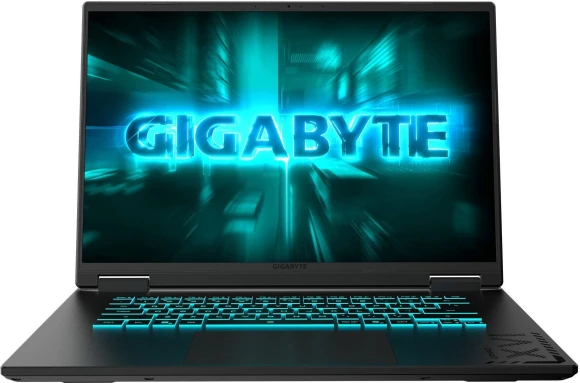 Ноутбук Gigabyte GAMING A16 GA63H Ryzen 7 260 32Gb SSD1Tb NVIDIA GeForce RTX 5060 8Gb 16" IPS FHD+ (1920x1200) FreeDOS black WiFi BT Cam (3VHK3KZ864SD)