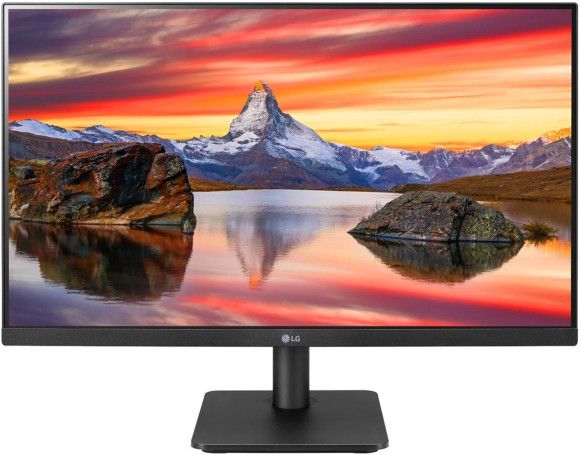 Монитор LG 27" 27MP400-B черный IPS LED 5ms 16:9 HDMI матовая 1000:1 250cd 178гр/178гр 1920x1080 75Hz FreeSync VGA FHD 3.4кг