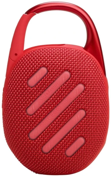 Колонка порт. JBL Clip 5 красный 7W Mono BT 10м 1400mAh Колонка порт. JBL Clip 5 красный 7W Mono BT 10м 1400mAh