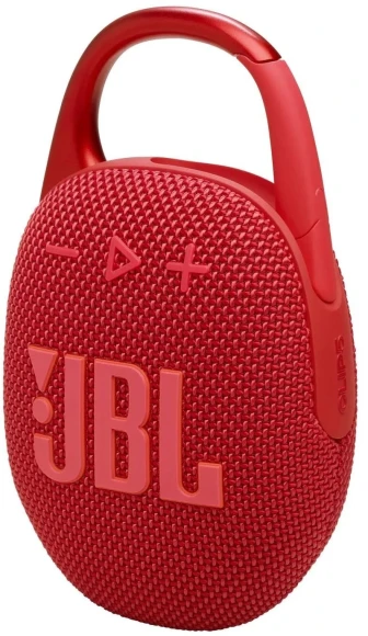 Колонка порт. JBL Clip 5 красный 7W Mono BT 10м 1400mAh Колонка порт. JBL Clip 5 красный 7W Mono BT 10м 1400mAh