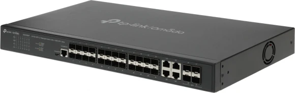 Коммутатор TP-Link SG3428XF (L2+) 4xКомбо(1000BASE-T/SFP) 20SFP 4SFP+ управляемый