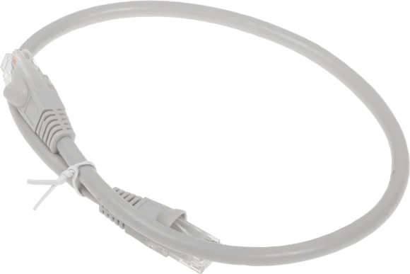 Патч-корд Buro UTP-6-0,5M-G UTP 4 пары cat.6 CCA molded 0.5м серый RJ-45 (m)-RJ-45 (m)