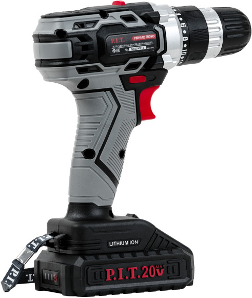 Дрель-шуруповерт P.I.T. PSR18-D3 Promo аккум. патрон:быстрозажимной