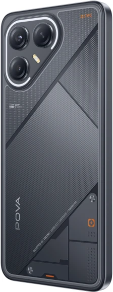 Смартфон Tecno Pova 7 Ultra 5G 256Gb 8Gb черный моноблок 3G 4G 2Sim 6.67" 1260x2800 Android 15 108Mpix 802.11 a/b/g/n/ac/ax NFC GPS GSM900/1800 Protect Смартфон Tecno Pova 7 Ultra 5G 256Gb 8Gb черный моноблок 3G 4G 2Sim 6.67" 1260x2800 Android 15 108Mpix 802.11 a/b/g/n/ac/ax NFC GPS GSM900/1800 Protect
