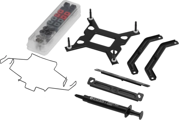 Устройство охлаждения(кулер) ID-Cooling Frozn A410 Soc-AM5/AM4/1200/1700/1851 черный 4-pin 29.85dB Al+Cu 220W 720gr Ret (FROZN A410 BLACK)