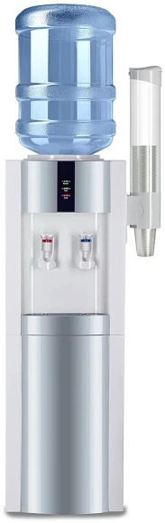 Кулер AEL LD-AEL-47c напольный электронный белый/серебристый