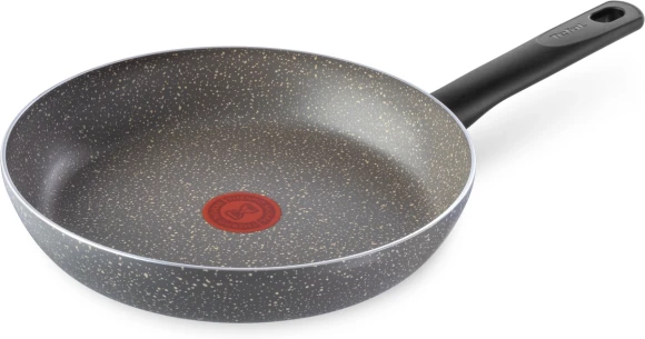 Сковорода Tefal Natural Cook 04213128 круглая 28см покрытие: Mineralia ручка несъемная (без крышки) серый (9100053996)