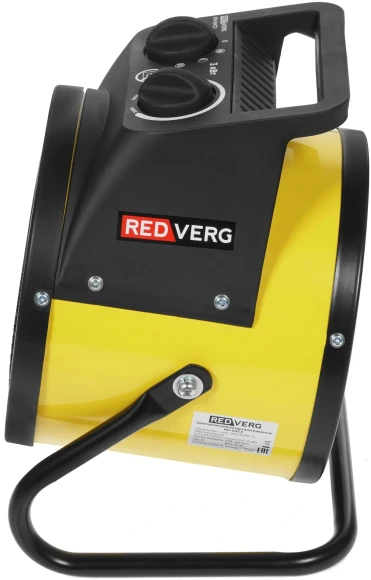 Тепловая пушка электрическая RedVerg RD-EHC3 желтый/черный