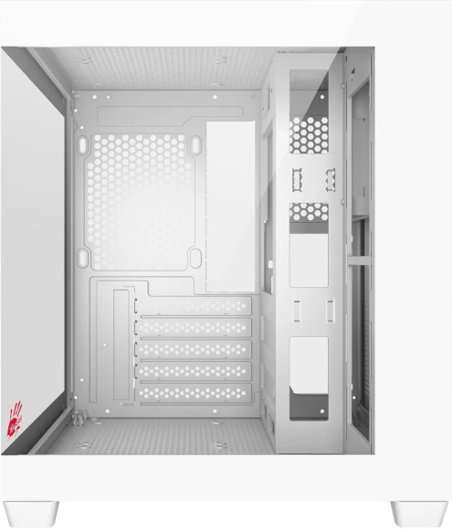 Корпус Bloody CC-121 белый без БП mATX 7x120mm 1xUSB2.0 1xUSB3.0 audio