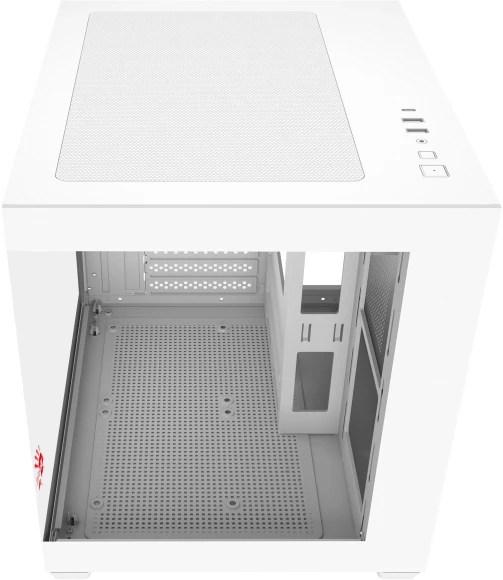 Корпус Bloody CC-121 белый без БП mATX 7x120mm 1xUSB2.0 1xUSB3.0 audio