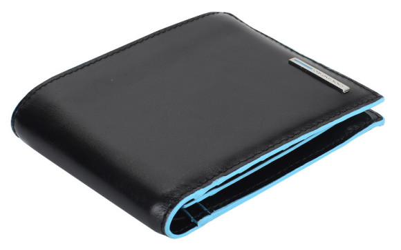 Кошелек мужской Piquadro Blue Square PU1240B2R/N черный натур.кожа Кошелек мужской Piquadro Blue Square PU1240B2R/N черный натур.кожа