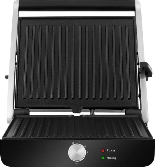 Электрогриль Red Solution RGM-M815 2000Вт черный/серебристый