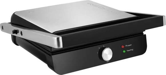 Электрогриль Red Solution RGM-M815 2000Вт черный/серебристый