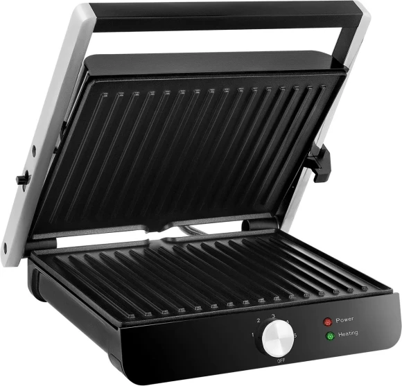 Электрогриль Red Solution RGM-M815 2000Вт черный/серебристый