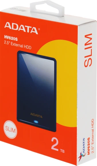 Жесткий диск A-Data USB3.1 2TB AHV620S-2TU31-CBL HV620S 2.5" синий Жесткий диск A-Data USB3.1 2TB AHV620S-2TU31-CBL HV620S 2.5" синий