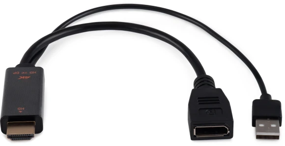 Переходник Buro HDMI (m)/DisplayPort (f) черный (BU-HDMI(M)-DP(F)) Переходник Buro HDMI (m)/DisplayPort (f) черный (BU-HDMI(M)-DP(F))