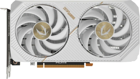 Видеокарта Zotac PCI-E 5.0 RTX 5060 TWIN EDGE OC WHITE ED NVIDIA GeForce RTX 5060 8Gb 128bit GDDR7 2527/28000 HDMIx1 DPx3 HDCP Ret