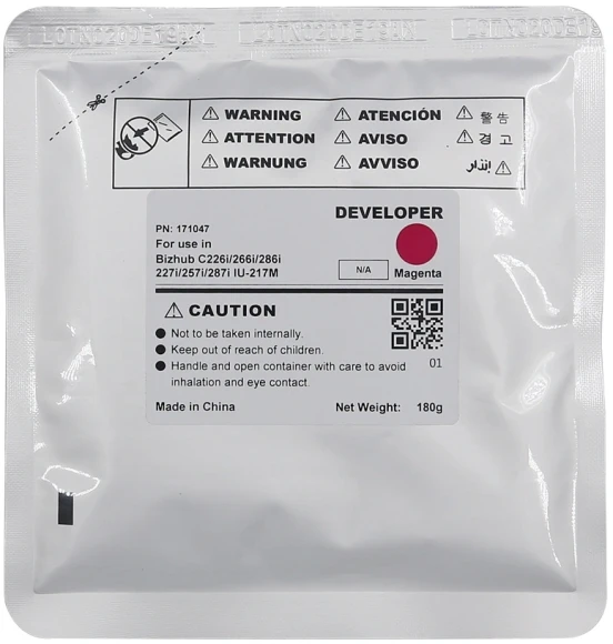 Девелопер Cet CET171048 (IU-217Y) (новая совместимая) для Konica-Minolta Bizhub C227i/C257i/C287i 90000стр.