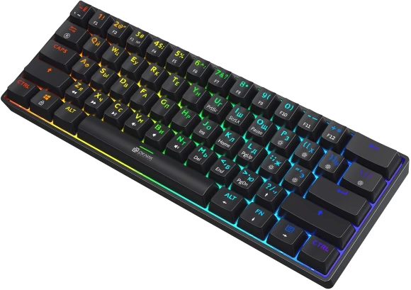 Клавиатура Оклик K713X механическая черный USB Multimedia for gamer LED Клавиатура Оклик K713X механическая черный USB Multimedia for gamer LED