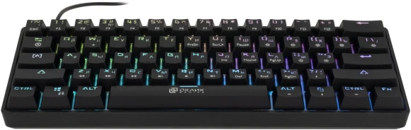 Клавиатура Оклик K713X механическая черный USB Multimedia for gamer LED Клавиатура Оклик K713X механическая черный USB Multimedia for gamer LED