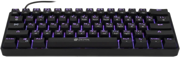 Клавиатура Оклик K713X механическая черный USB Multimedia for gamer LED Клавиатура Оклик K713X механическая черный USB Multimedia for gamer LED
