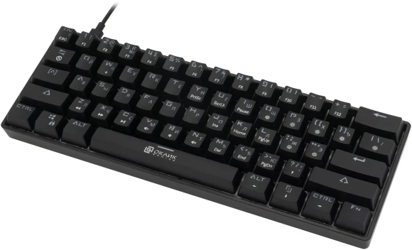 Клавиатура Оклик K713X механическая черный USB Multimedia for gamer LED Клавиатура Оклик K713X механическая черный USB Multimedia for gamer LED