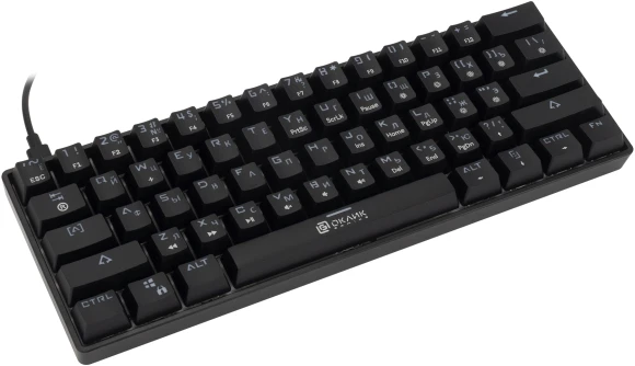 Клавиатура Оклик K713X механическая черный USB Multimedia for gamer LED Клавиатура Оклик K713X механическая черный USB Multimedia for gamer LED