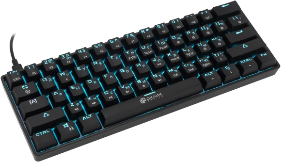 Клавиатура Оклик K713X механическая черный USB Multimedia for gamer LED Клавиатура Оклик K713X механическая черный USB Multimedia for gamer LED