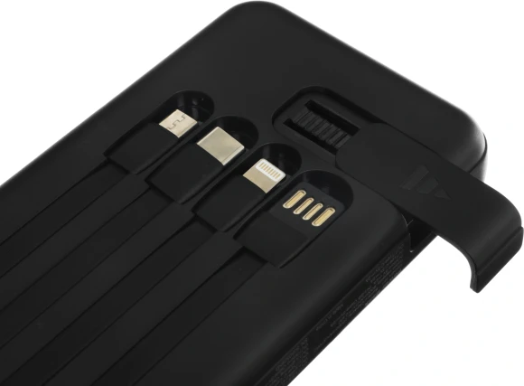 Мобильный аккумулятор Tecno OnGO L101 10000mAh 12W 2.4A 2xUSB-A/USB-C черный Мобильный аккумулятор Tecno OnGO L101 10000mAh 12W 2.4A 2xUSB-A/USB-C черный