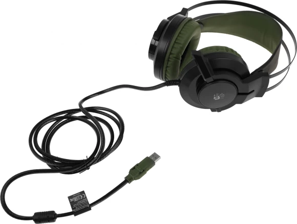Наушники с микрофоном A4Tech Bloody J450 черный/зеленый 1.8м мониторные оголовье (J450) Наушники с микрофоном A4Tech Bloody J450 черный/зеленый 1.8м мониторные оголовье (J450)
