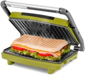 Сэндвичница Kitfort КТ-3666 800Вт черный/серебристый Сэндвичница Kitfort КТ-3666 800Вт черный/серебристый