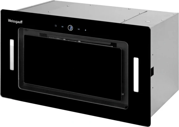 Вытяжка встраиваемая Weissgauff Aura 1200 Remote черный управление: сенсорное (1 мотор) Вытяжка встраиваемая Weissgauff Aura 1200 Remote черный управление: сенсорное (1 мотор)