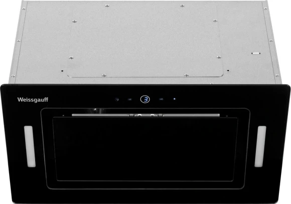 Вытяжка встраиваемая Weissgauff Aura 1200 Remote черный управление: сенсорное (1 мотор) Вытяжка встраиваемая Weissgauff Aura 1200 Remote черный управление: сенсорное (1 мотор)