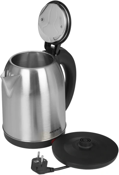 Чайник электрический Supra KES-1823 1.8л. 1500Вт серебристый/черный корпус: металл/пластик Чайник электрический Supra KES-1823 1.8л. 1500Вт серебристый/черный корпус: металл/пластик