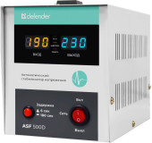 Стабилизатор напряжения Defender ASF 1000D 600Вт 1000ВА белый