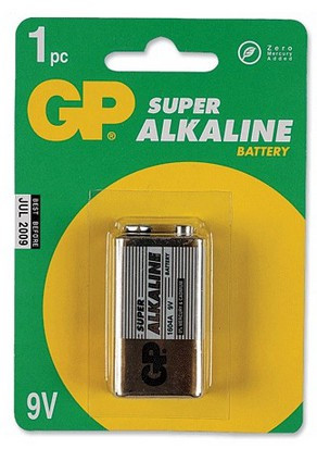 Батарея GP Supercell 1604S 6F22 9V (1шт)