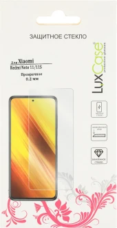 Защитное стекло для экрана LuxCase прозрачный для Xiaomi Redmi Note 11/11s прозрачная 1шт. (83309) Защитное стекло для экрана LuxCase прозрачный для Xiaomi Redmi Note 11/11s прозрачная 1шт. (83309)